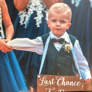 H&M dark navy 2-3T Suit with vest and French Toast shirt